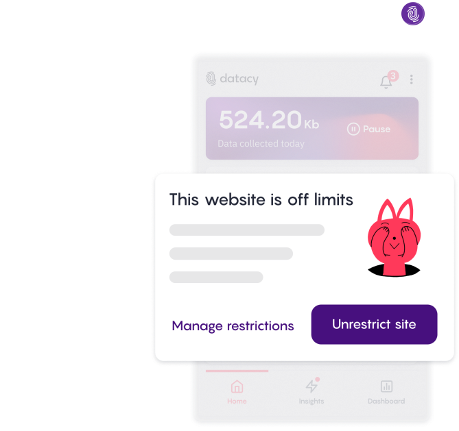 Control screen